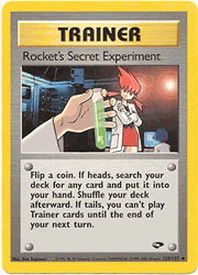 120 Rocket's Secret Experiment